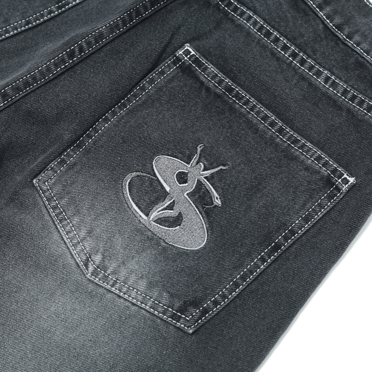 Phantasy Panel Jeans (Black)