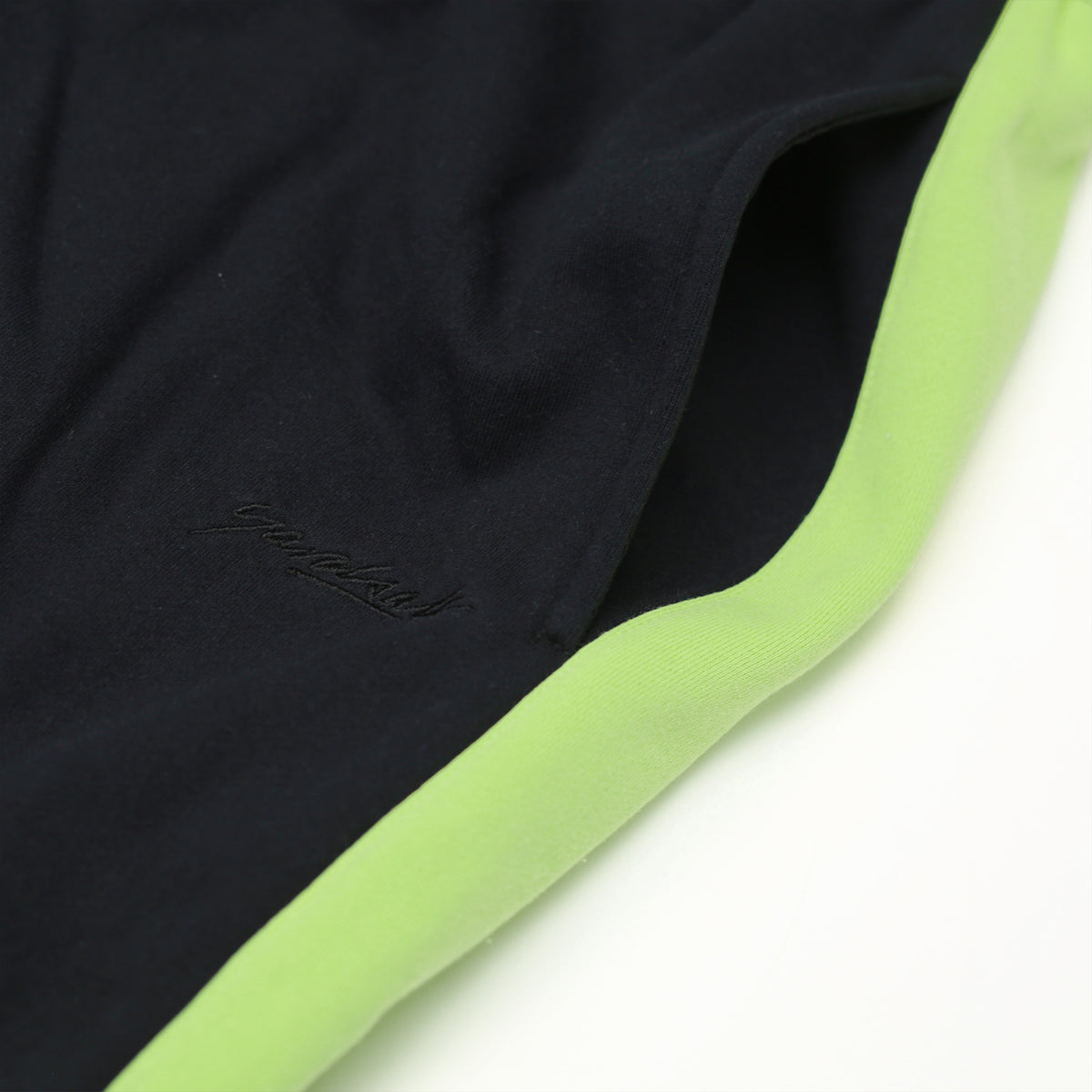 Two Tone Jogger (Black/Lime)