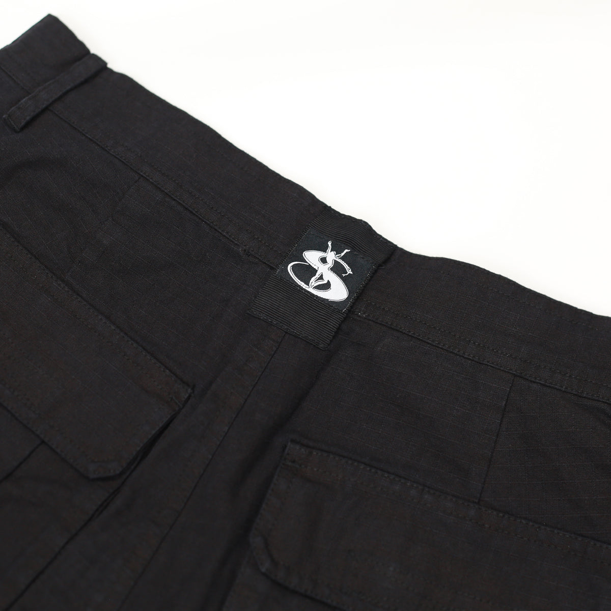 Phantasy Ripstop Cargo Zip-off Shorts (Black)