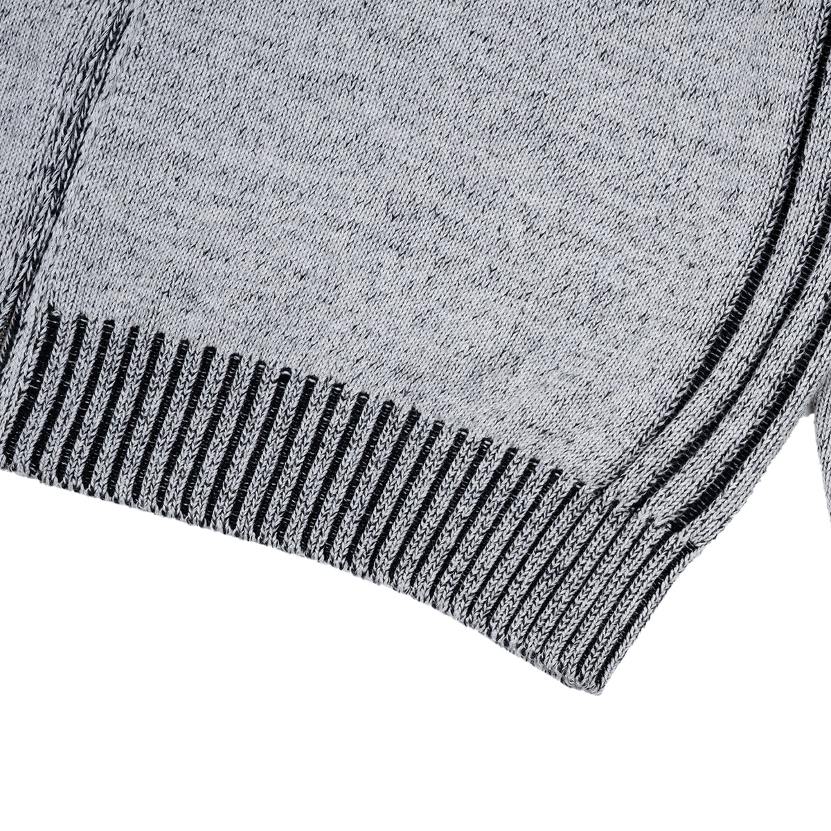 Heathered Phantasy Full-Zip (Stone/Black)