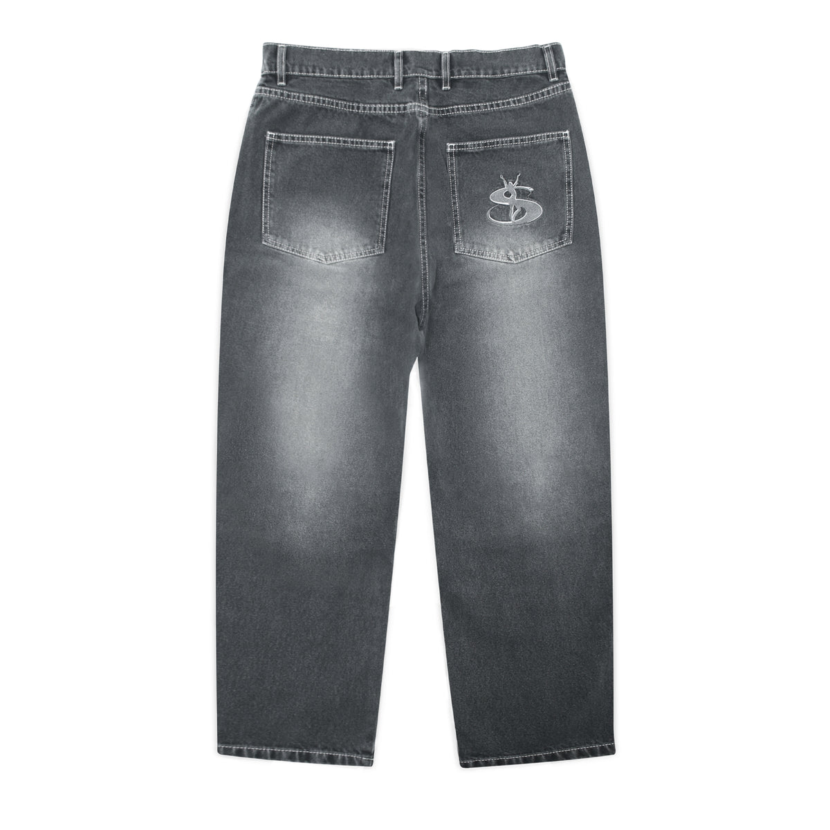 Phantasy Panel Jeans (Black)