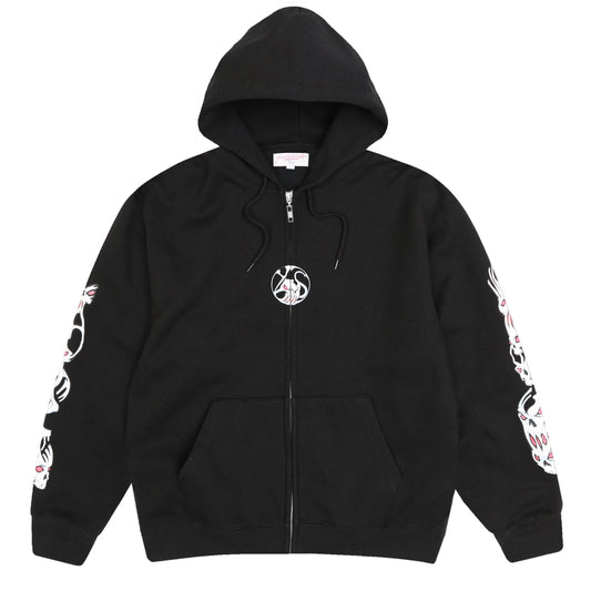 Bullseye Hood (Black)