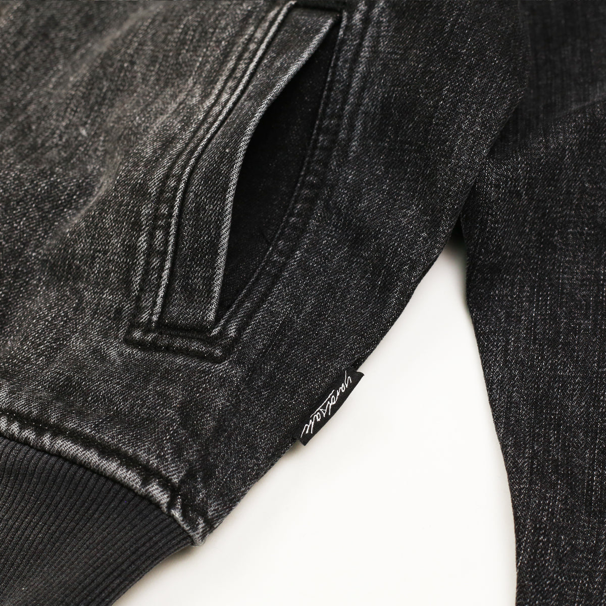 Denim Hood (Black)
