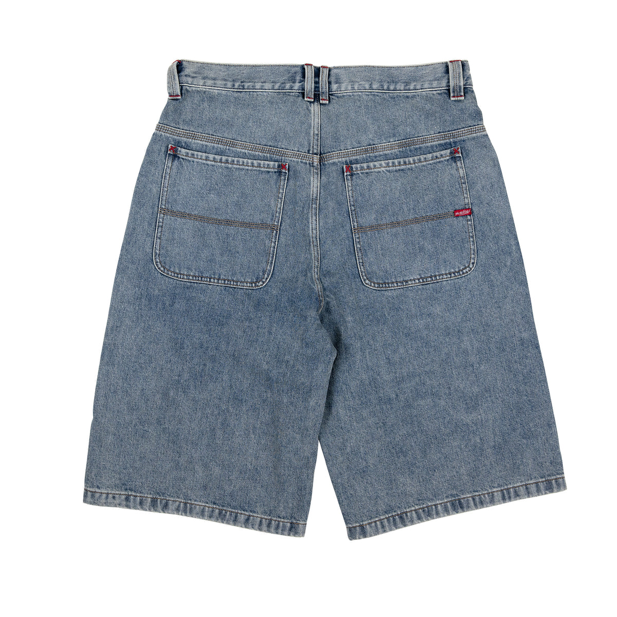 Slub Denim Shorts (Denim)