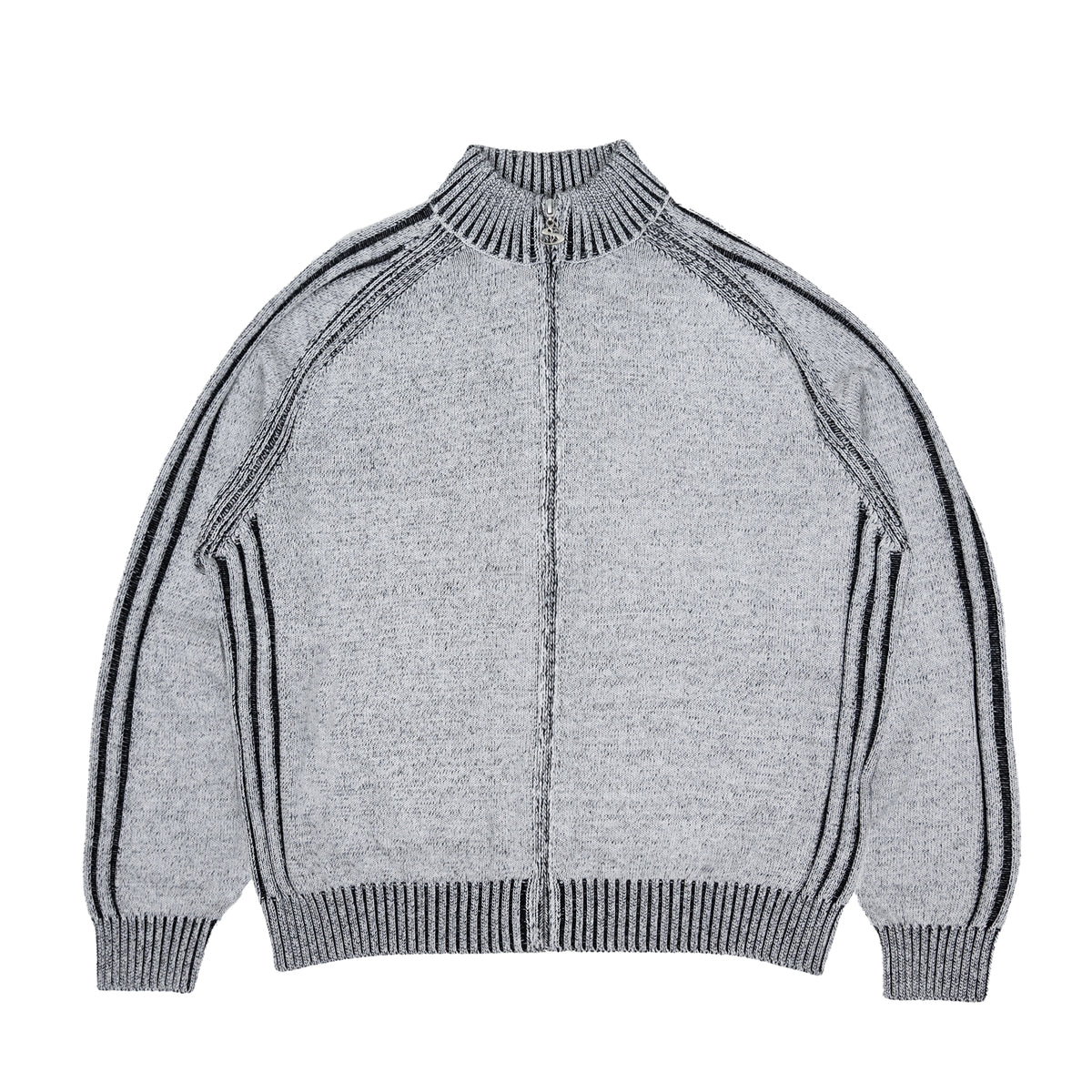 Heathered Phantasy Full-Zip (Stone/Black)
