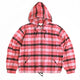Tartan Fullzip Hood (Red)