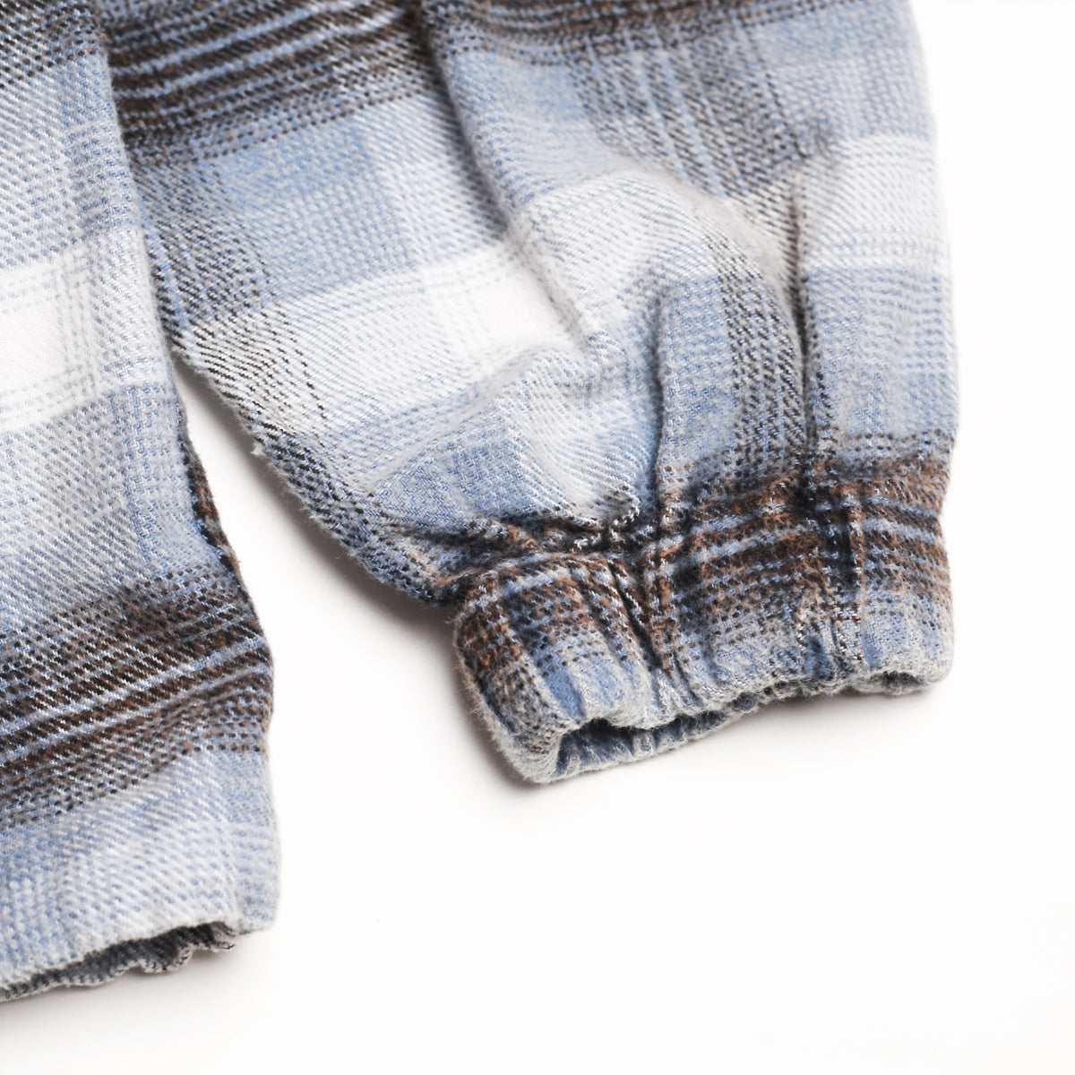 Tartan Fullzip Hood (Blue)