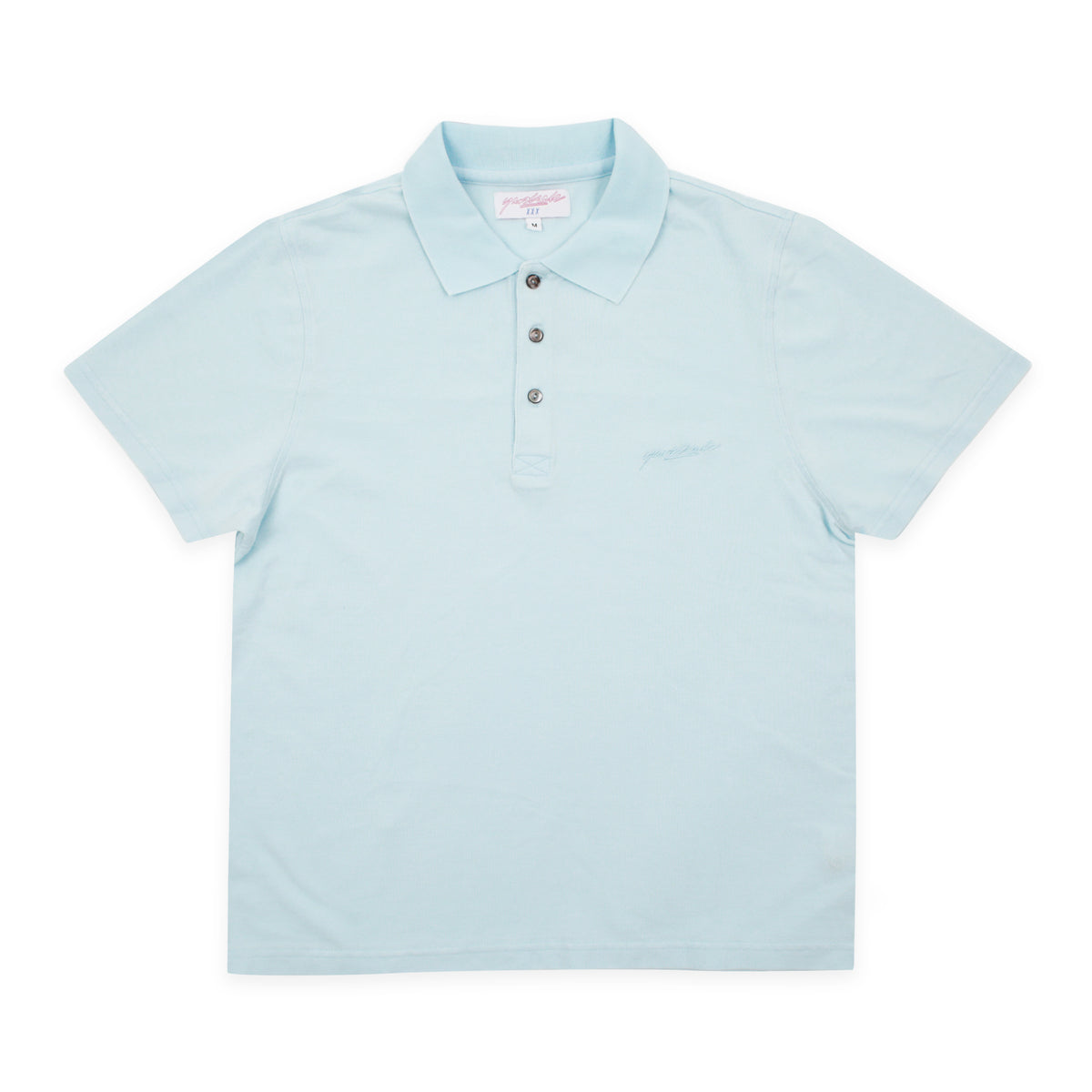Pique Polo (Blue)