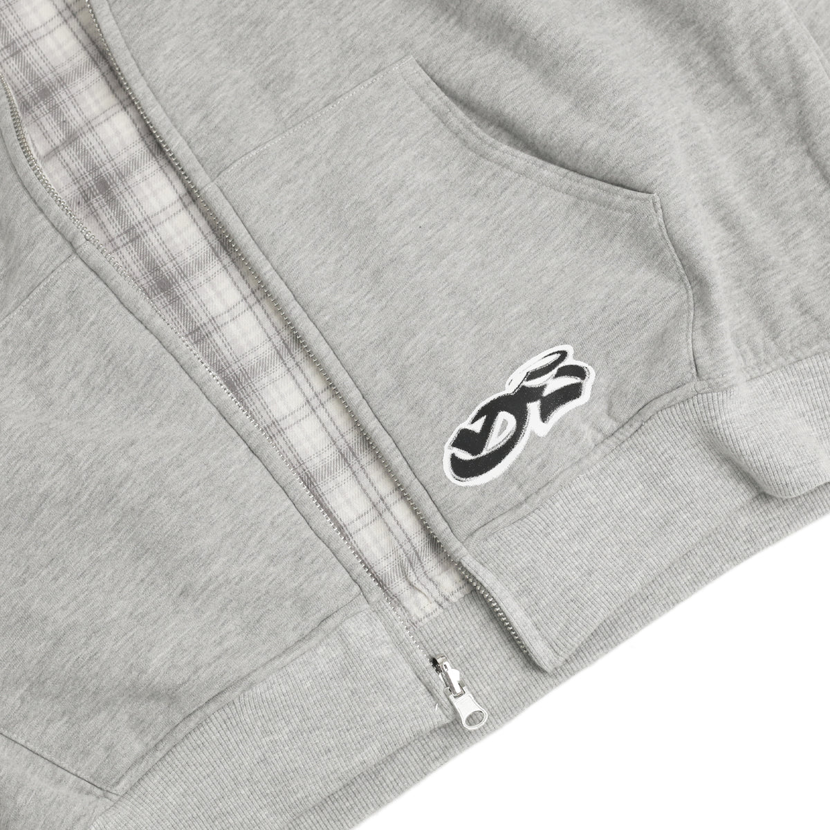 Reversible Hood (Grey/Stone)
