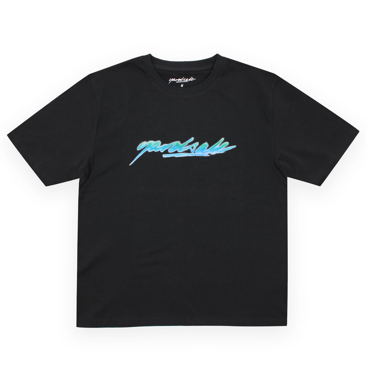 Script Spray T-Shirt (Black)