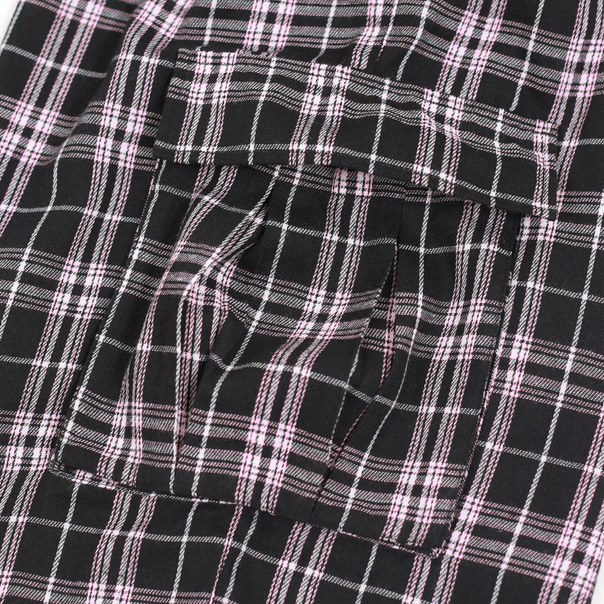 Shoreline Plaid Shorts (Black)
