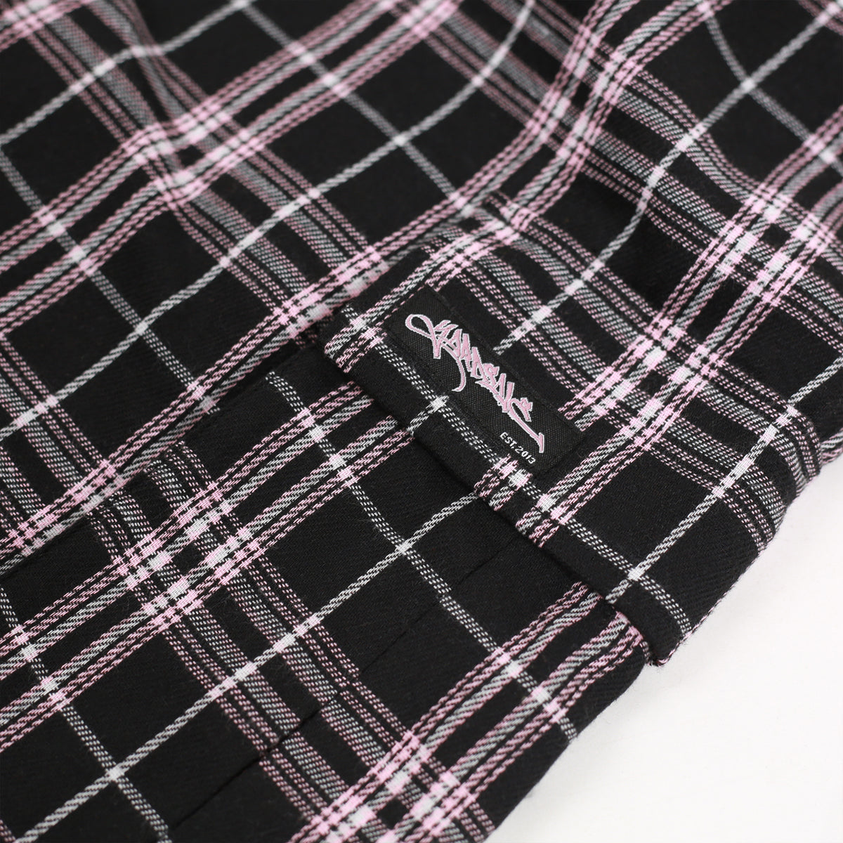 Shoreline Plaid Shorts (Black)