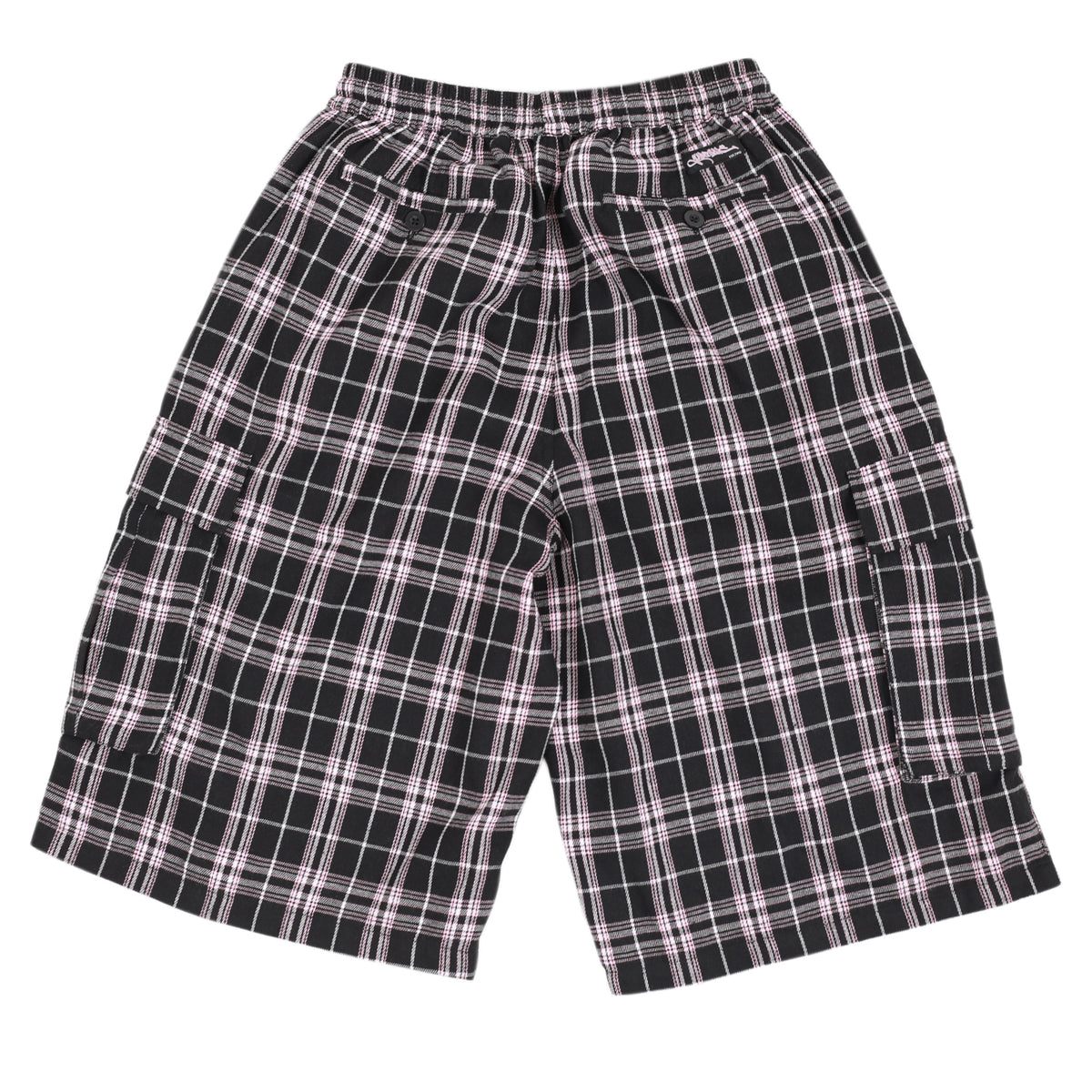 Shoreline Plaid Shorts (Black)